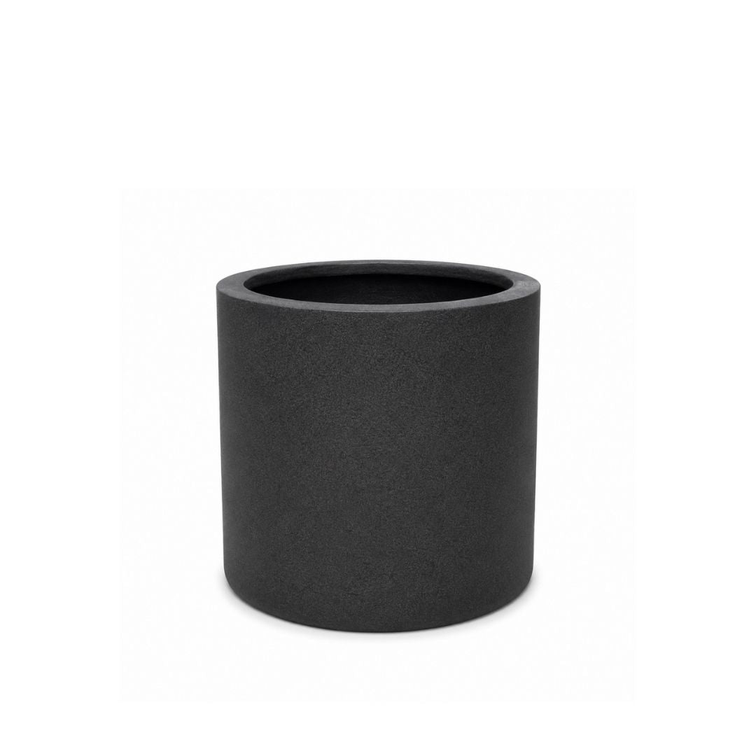Eschbach Cylinder Pot - Espresso Black