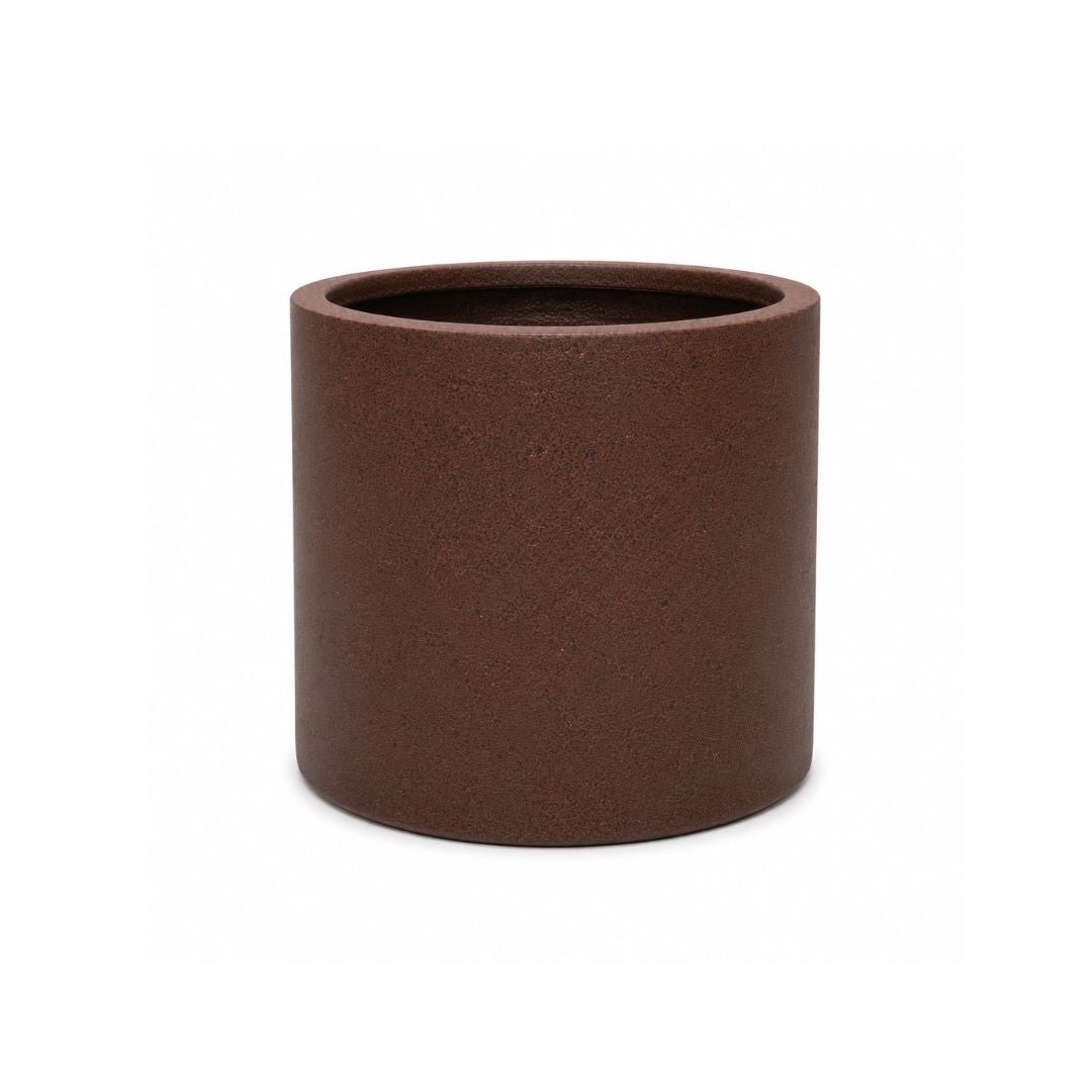 Eschbach Cylinder Pot - Rust Brown