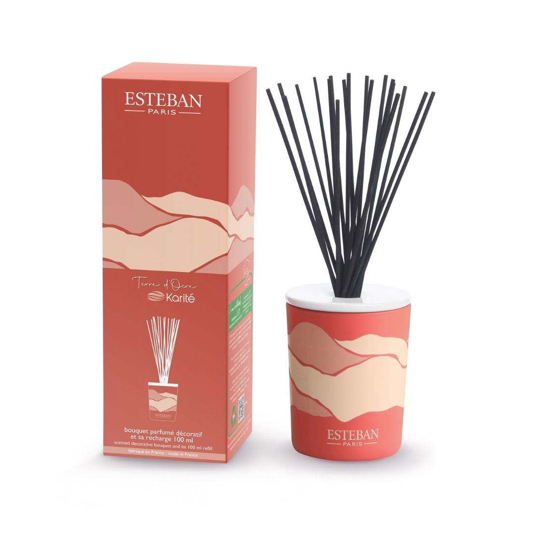 Reed Diffuser - Decorative Diffuser - Terre d'Ocre Karité