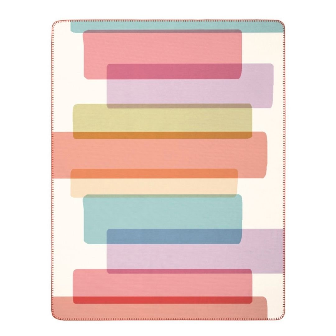 Floating Forms Throw Blanket