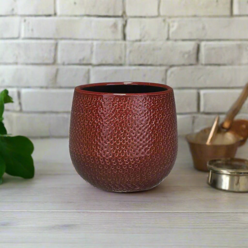 Gabriel Pot Round Red