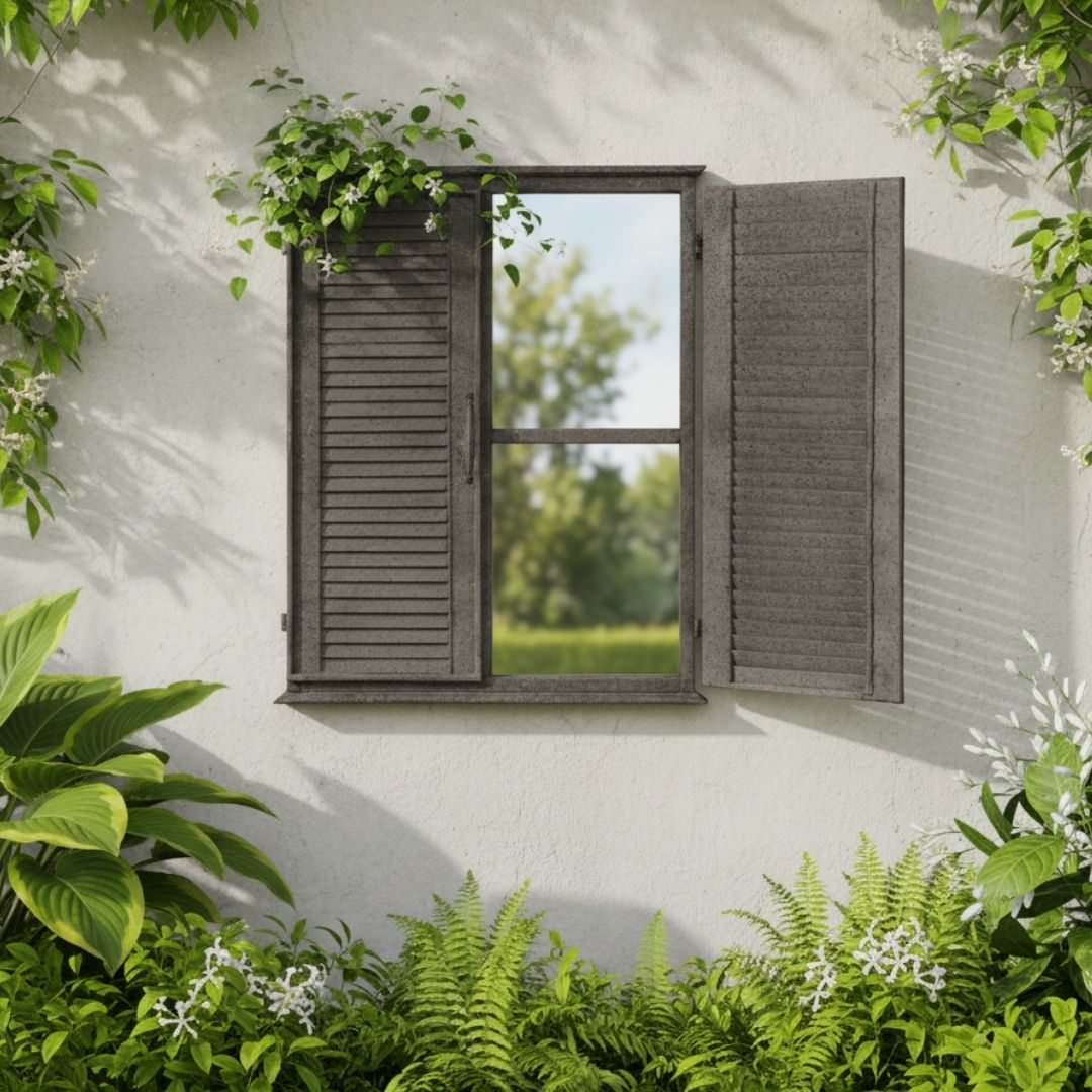 Garden Shutter Mirror
