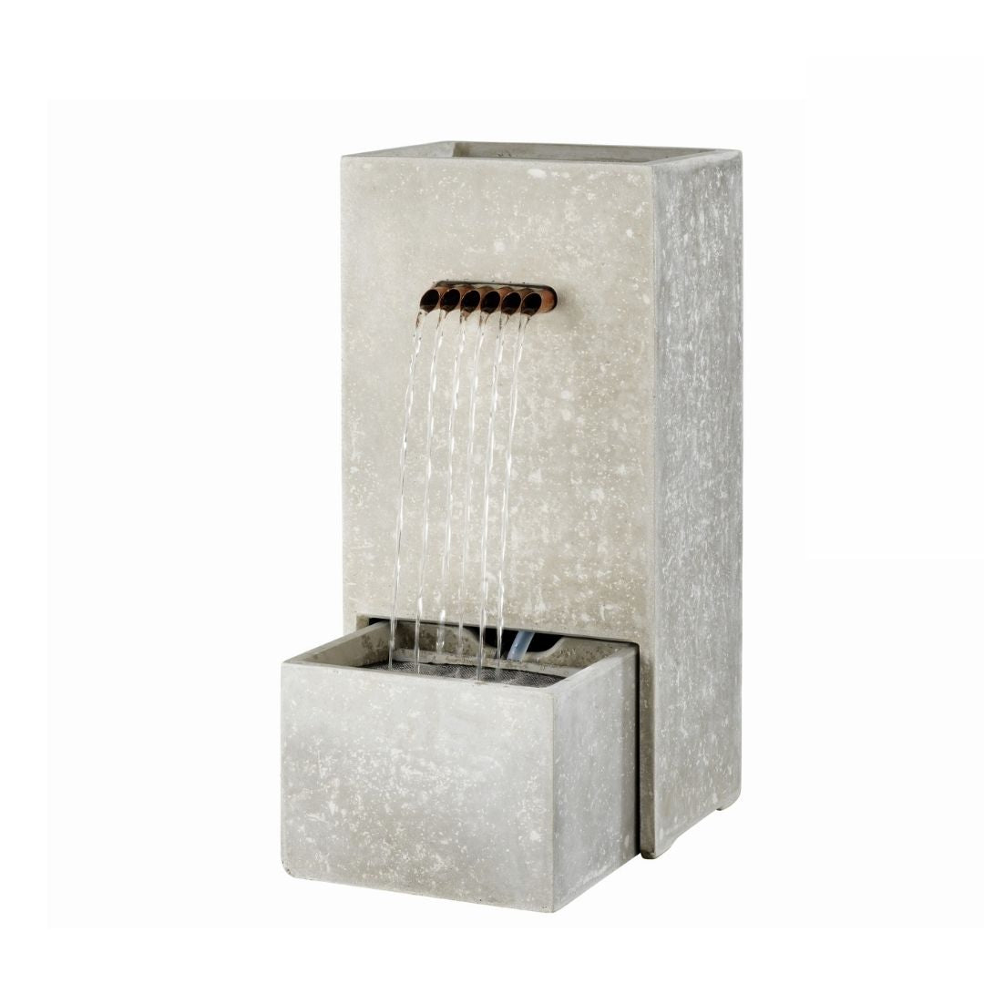 Water Feature Concrete Look
