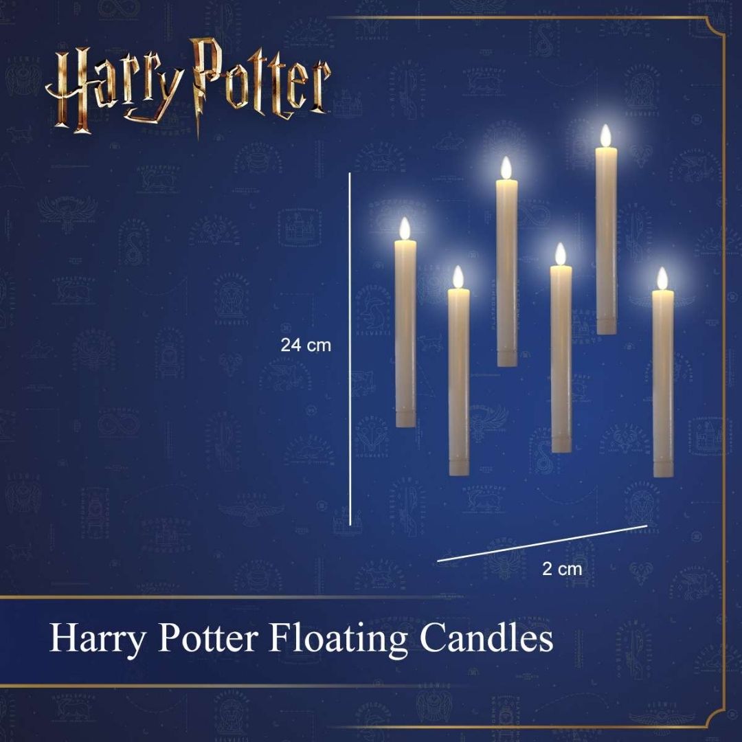Harry Potter Floating Candles Wand Controlled - Set 6