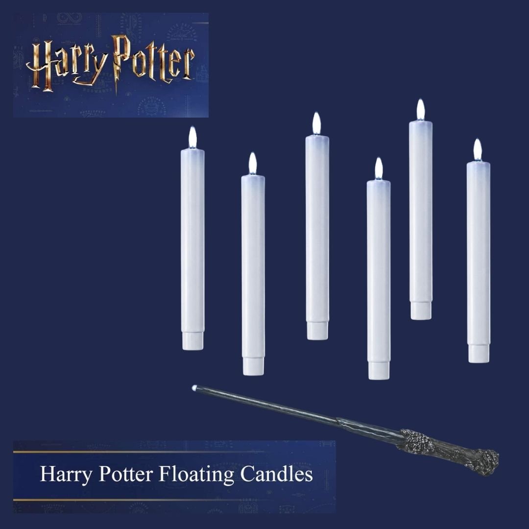 Harry Potter Floating Candles Wand Controlled - Set 6
