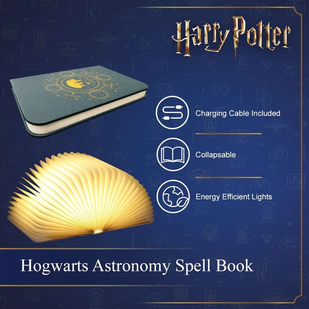 Harry Potter Hogwarts Spell Book Light