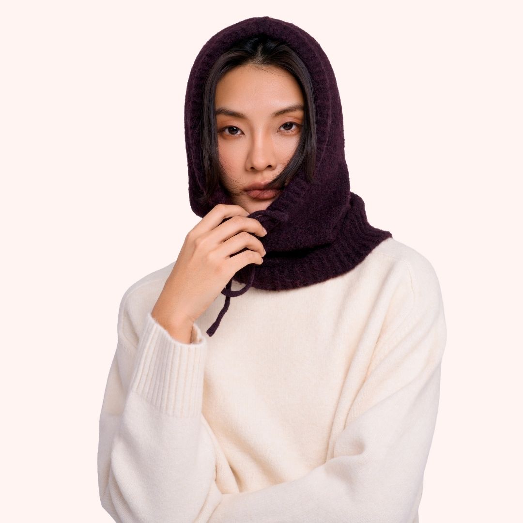 Helga Snood - Damson