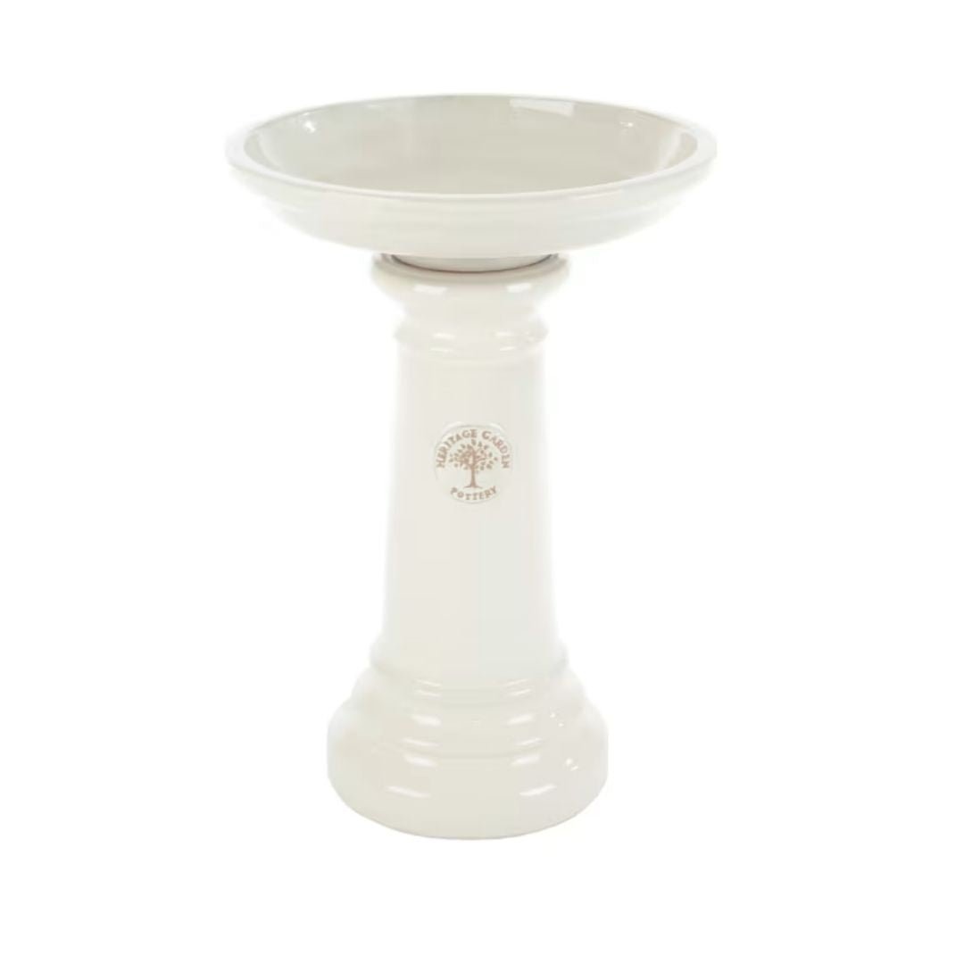 Heritage Bird Bath White
