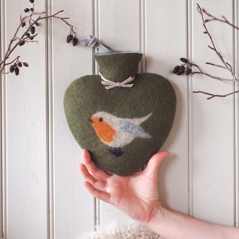 Hot Water Bottle - Robin Green