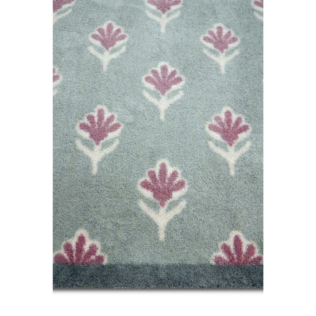 Hug Rug Runner Ditsy Floral Green