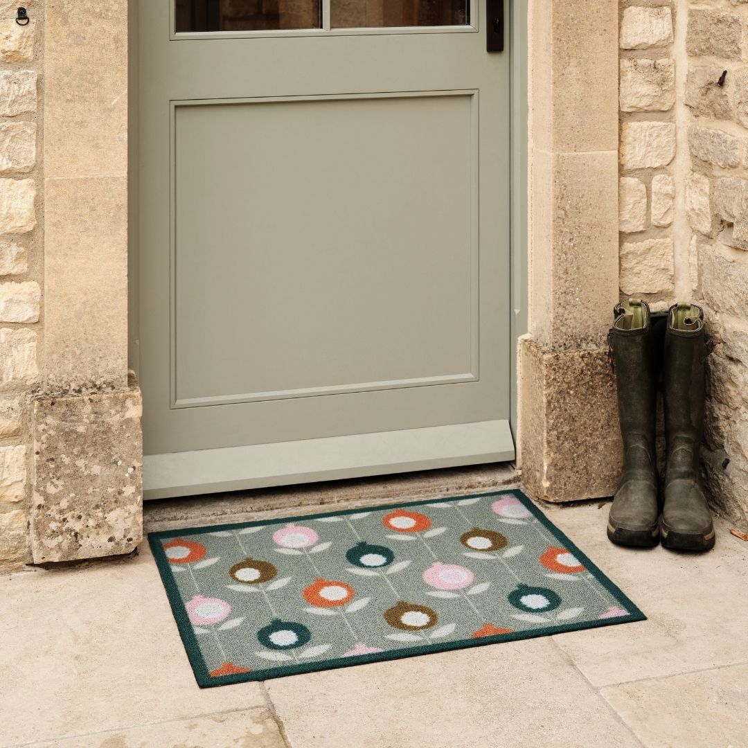 Hug Rug Outdoor Doormat Pepino Green