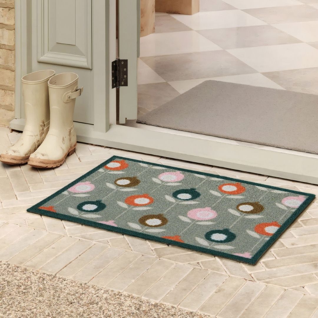 Hug Rug Outdoor Doormat Pepino Green