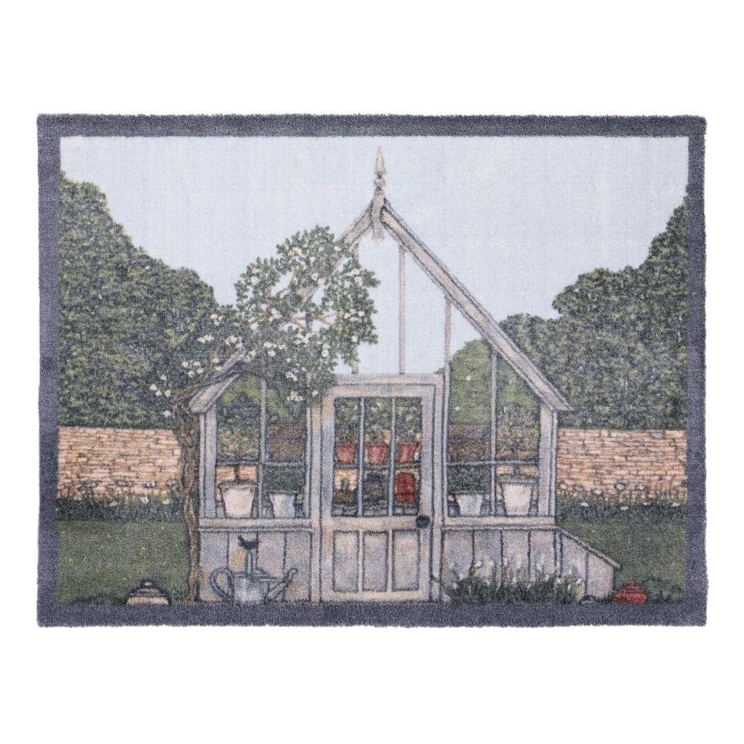 Hug Rug Doormat Aura Green House