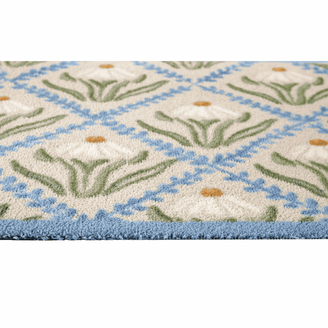 Hug Rug Doormat Daisy Trellis