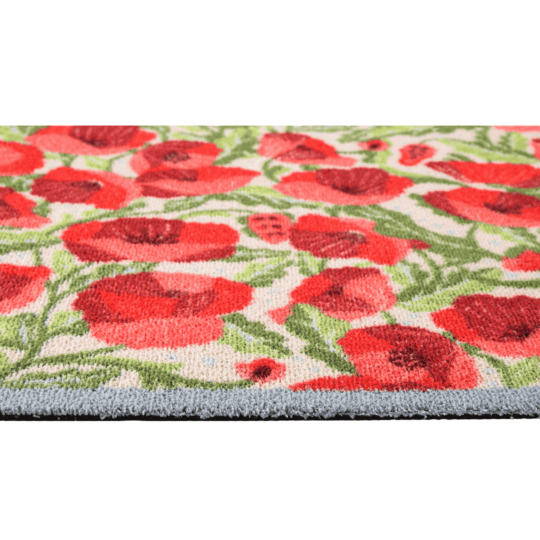Hug Rug Doormat Poppies Galore