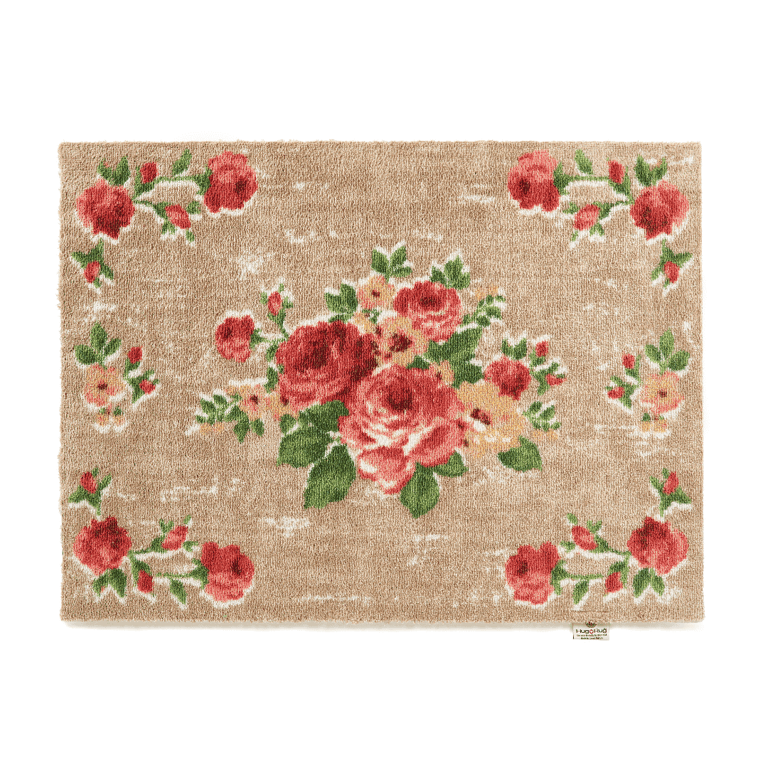Hug Rug Doormat Vintage Rose