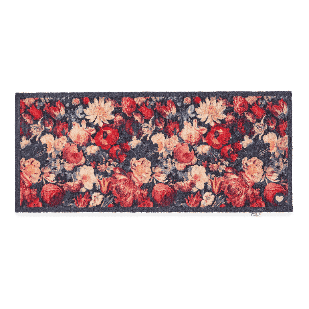 Hug Rug Runner Dark Florals