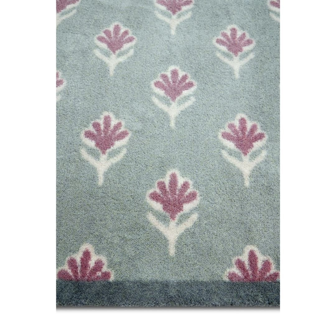 Hug Rug Runner Ditsy Floral Green