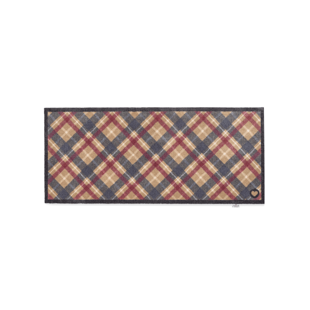 Hug Rug Runner Tartan Paw