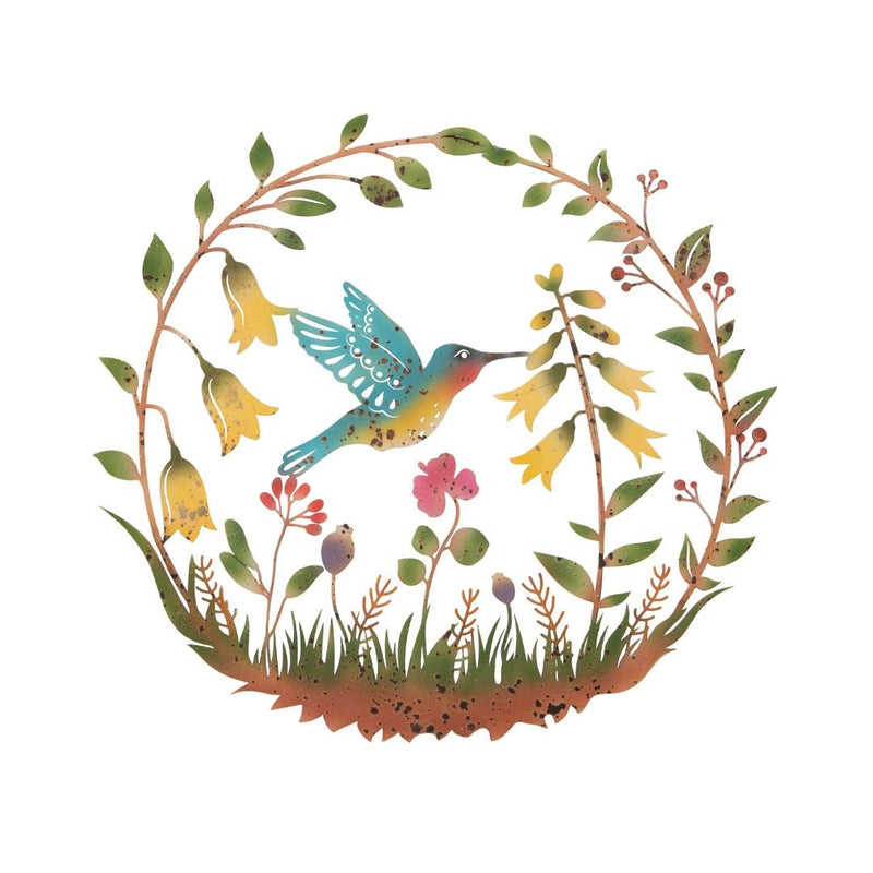 Hummingbird Wall Plaque - The Garden HouseLondon Ornaments