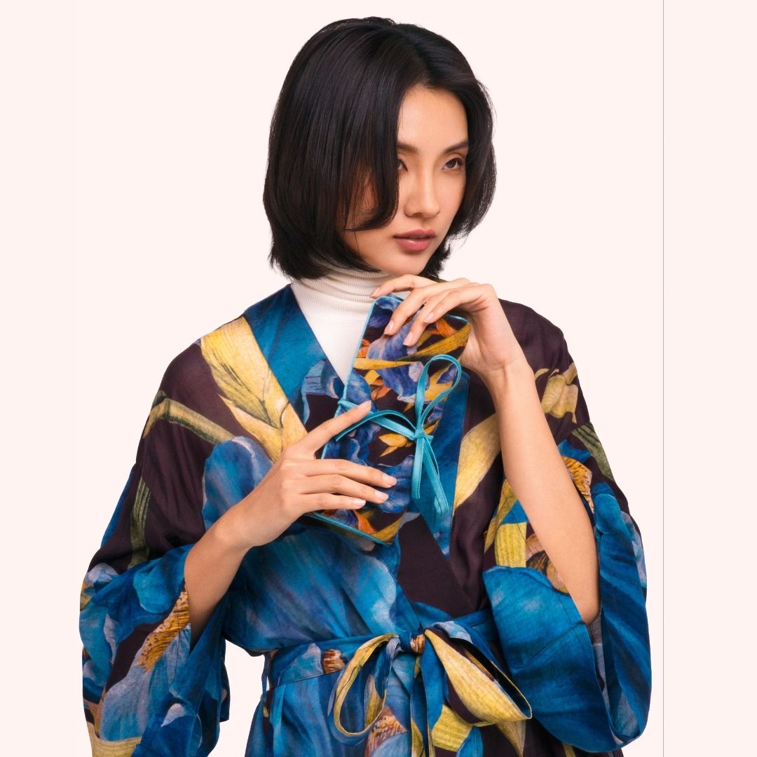 Kimono Jacket Long - Iris