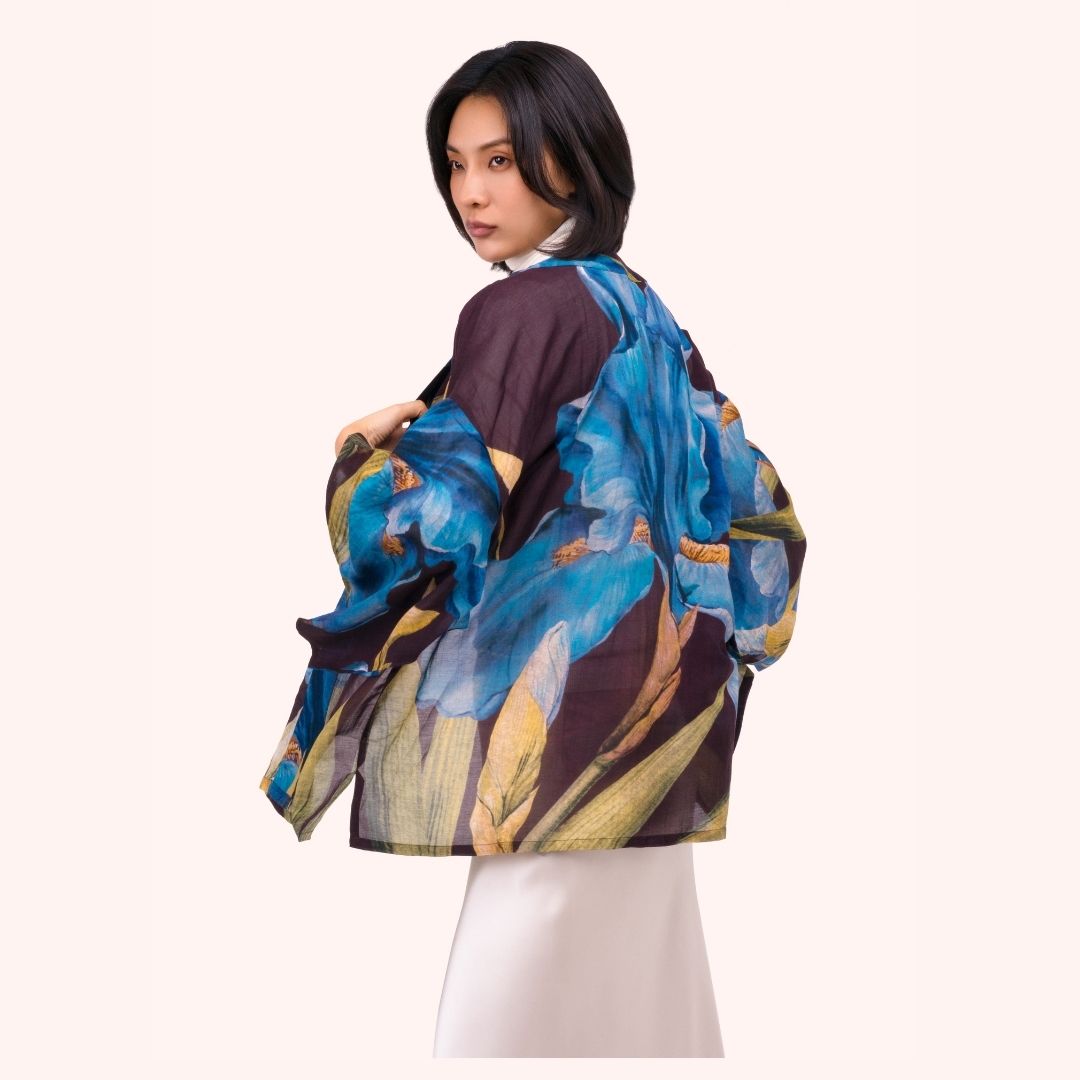 Kimono Jacket Short - Iris
