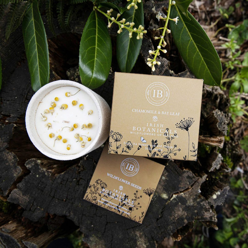 Irish Botanicals Chamomile & Bay Leaf Candle