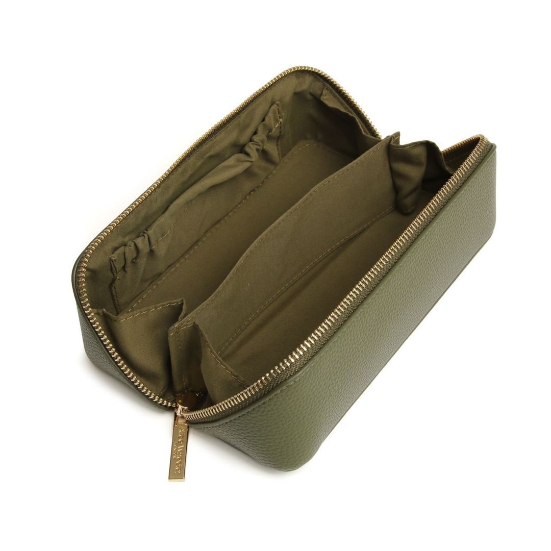 Kensington Small Train Case - Olive