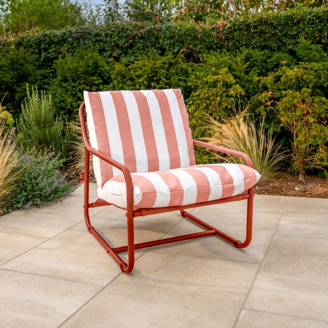 Kettler Cloud Relaxer Aluminium Chair - Burnt Orange