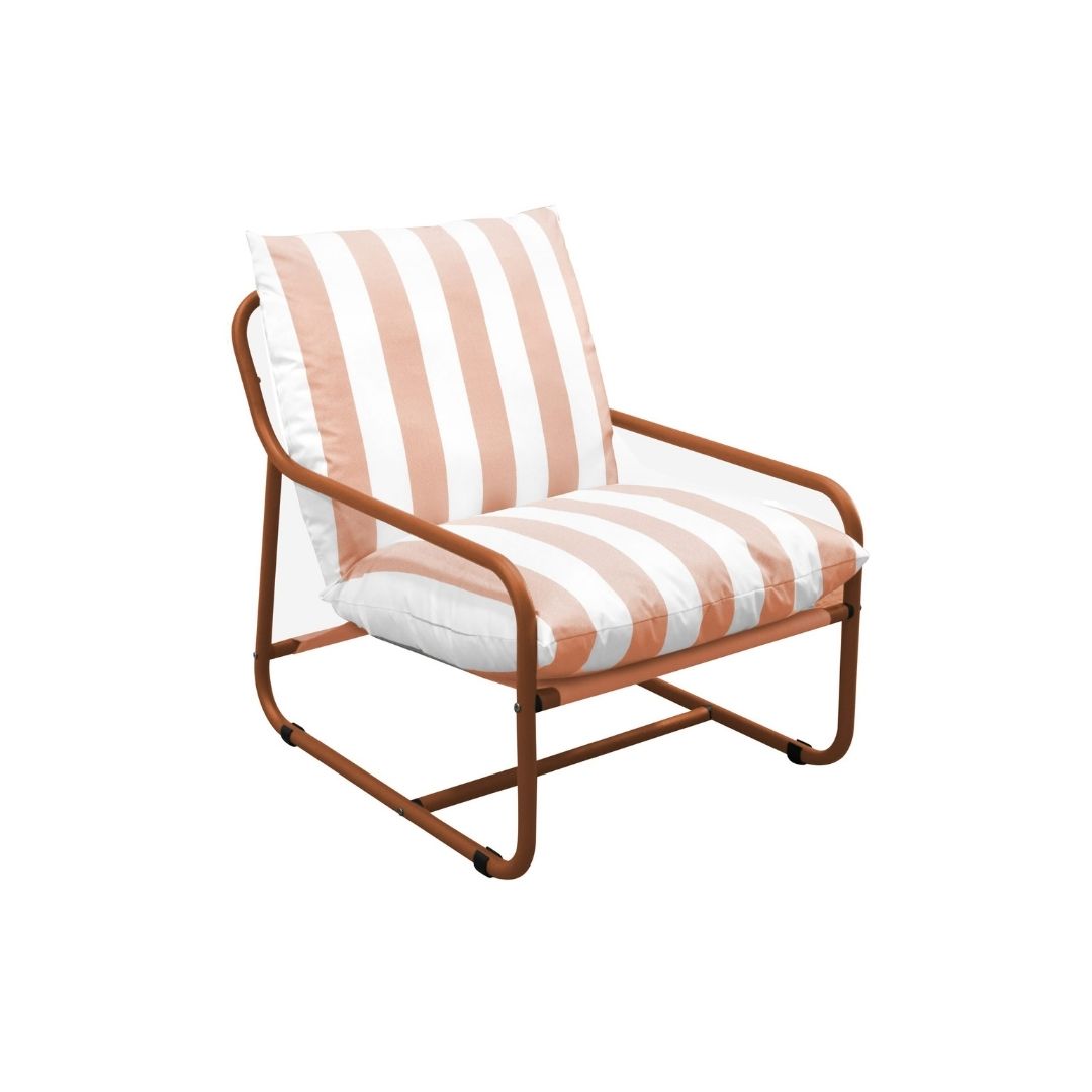 Kettler Cloud Relaxer Aluminium Chair - Burnt Orange