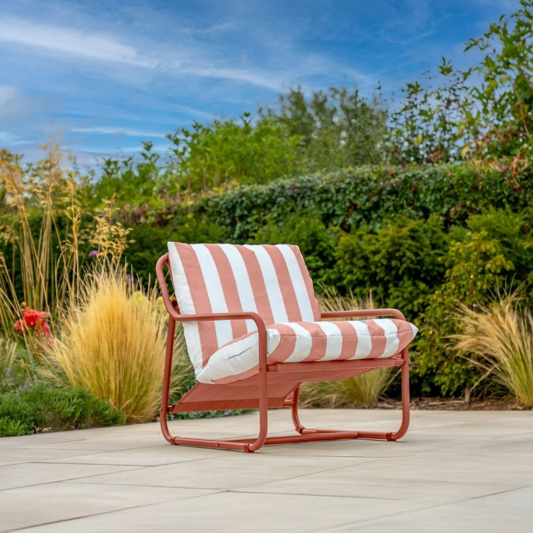 Kettler Cloud Relaxer Aluminium Chair - Burnt Orange