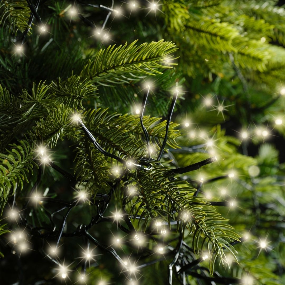 Christmas LED Cluster Lights Warm White 1512 LED