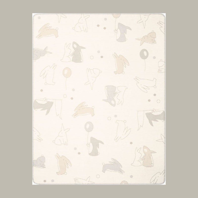 Little Rabbits Baby Blanket