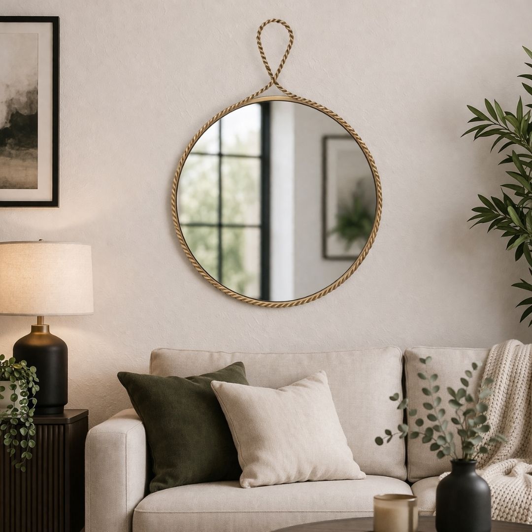 Gold Braid Mirror