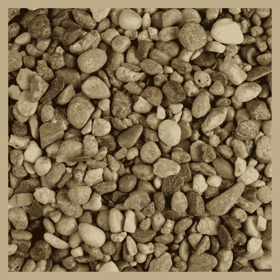 Mica Decorative Stones Brown 650ml