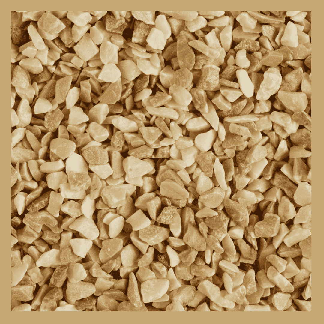 Mica Decorative Stones Light Brown 650ml