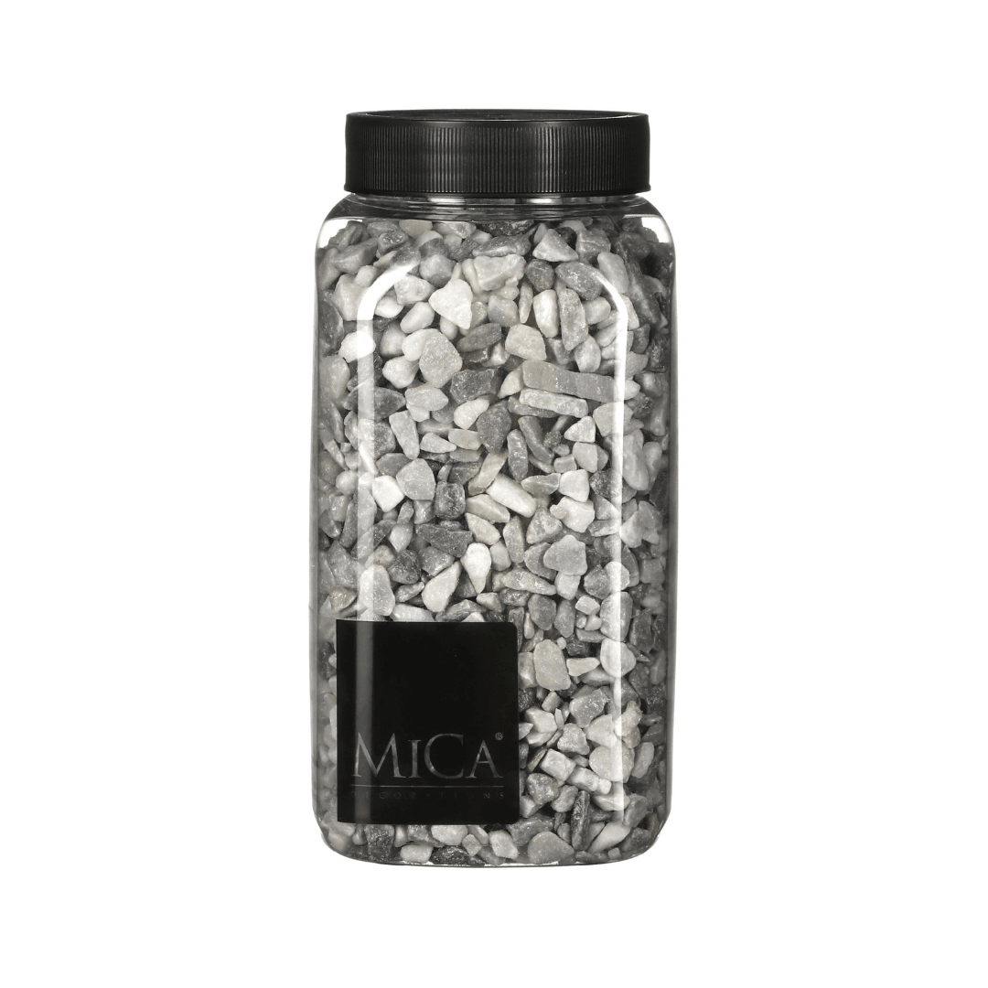 Mica Decorative Stones Light Grey