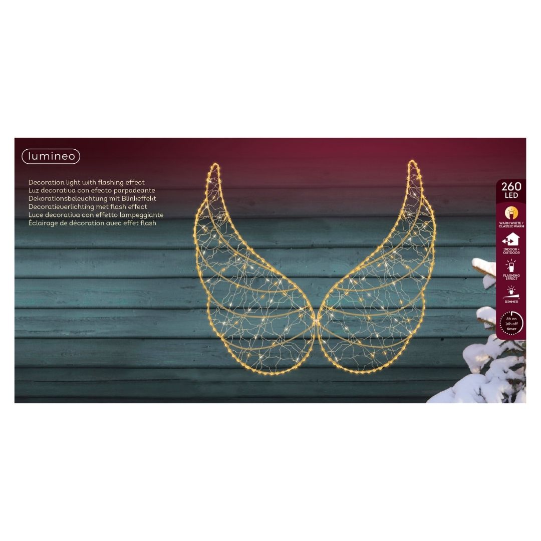Micro LED Angels Wings