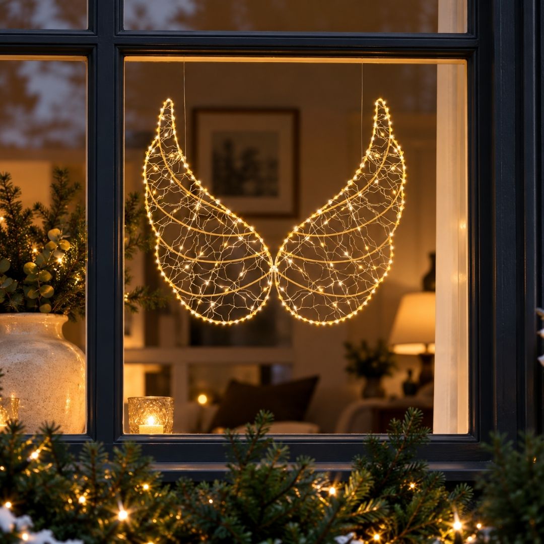 Micro LED Angels Wings