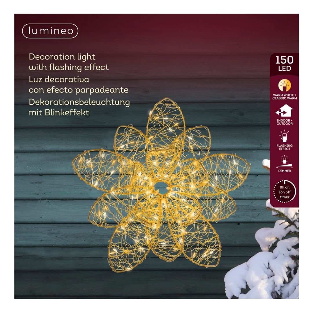 Christmas Micro LED Flower Light