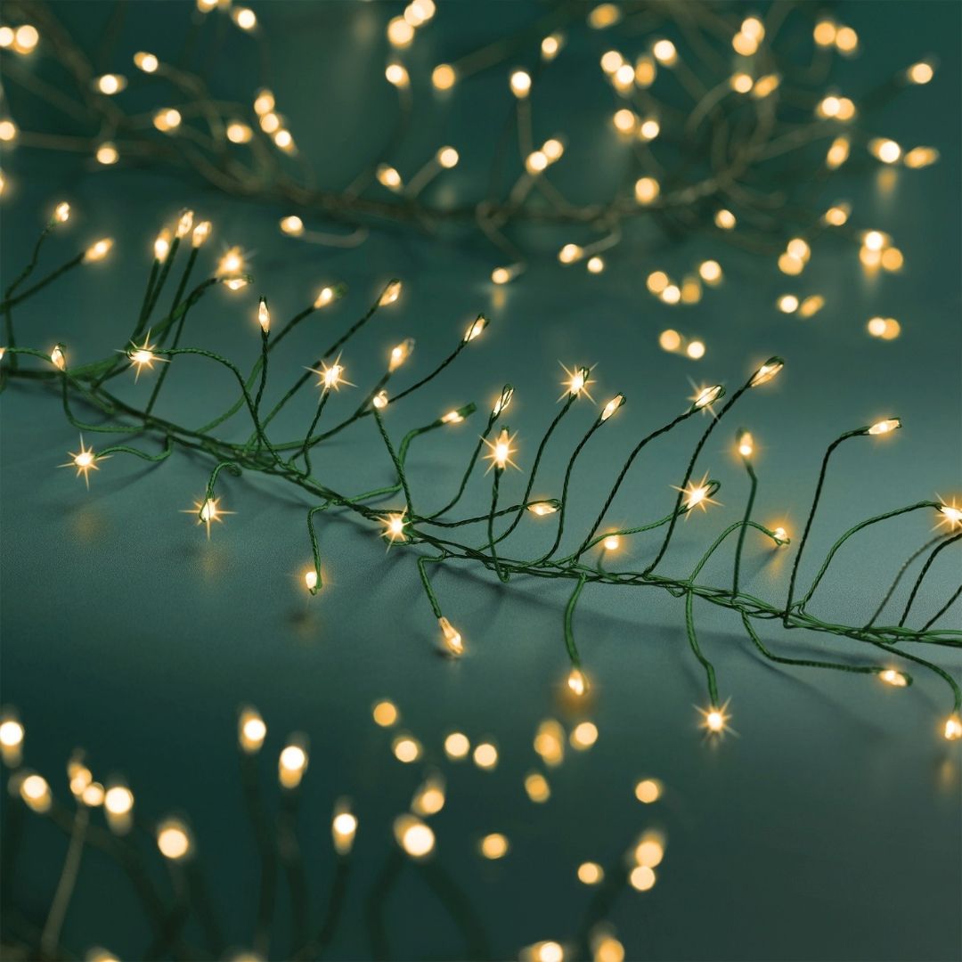 Christmas Cluster Lights Micro LED  - Classic Warm