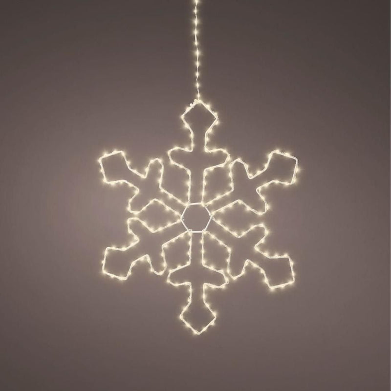 Micro LED Metal Christmas Snowflake