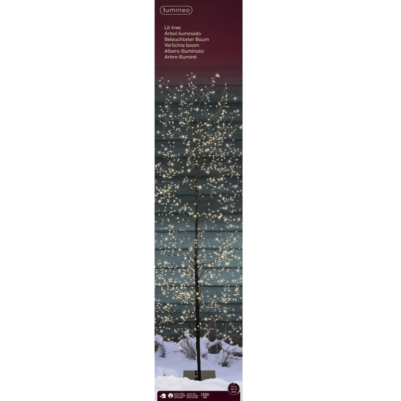 Micro LED Tree Black - Warm White