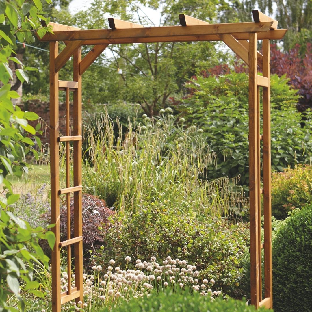 Tom Chambers Middleham Wooden Garden Arch