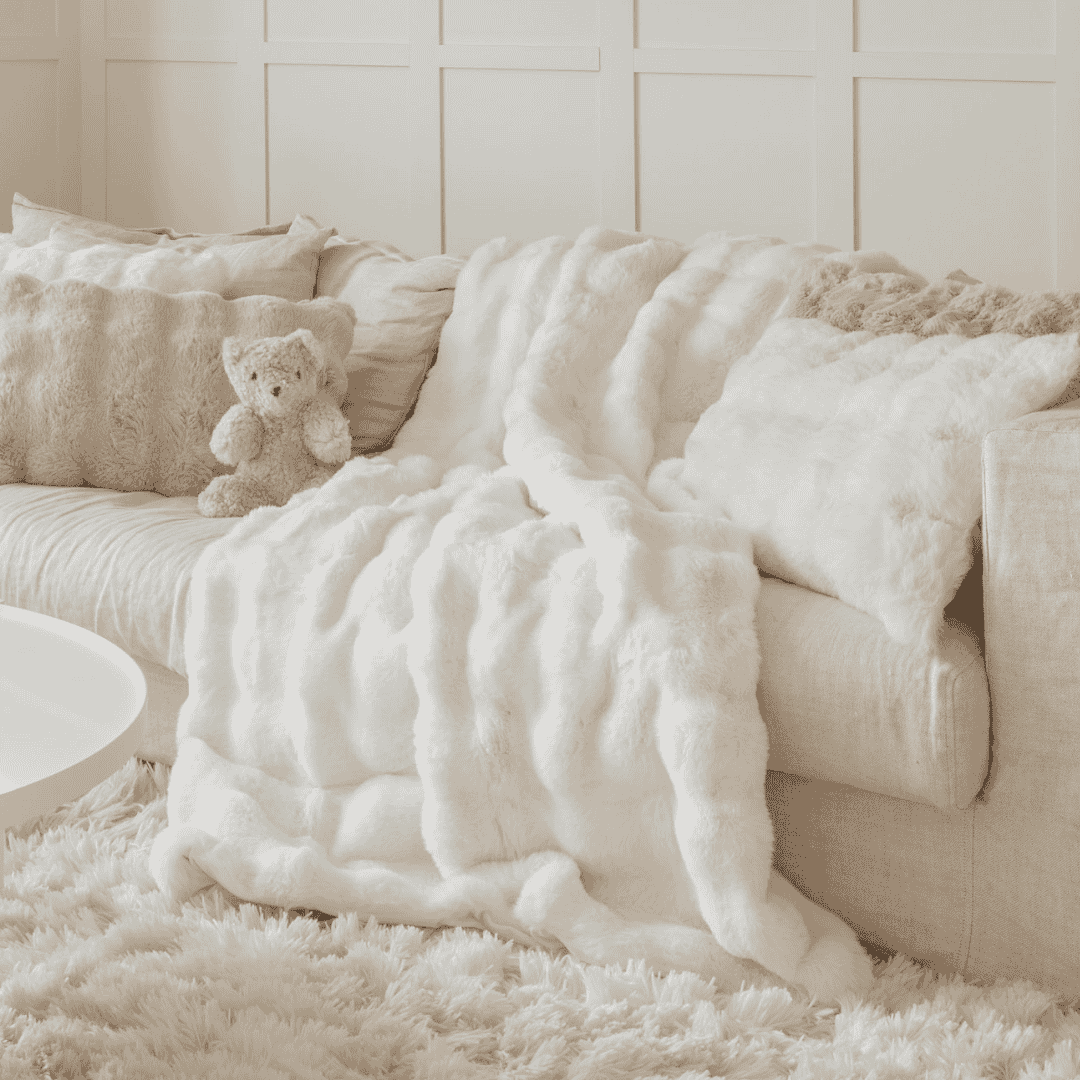 Misty Blanket Ivory