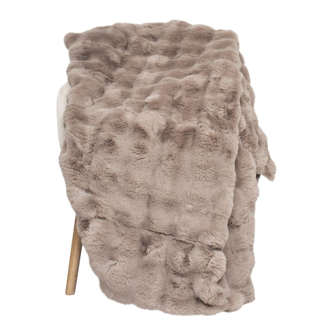 Misty Blanket Taupe 140x220cm