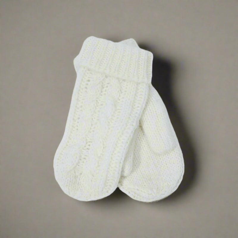 Mittens Mira White