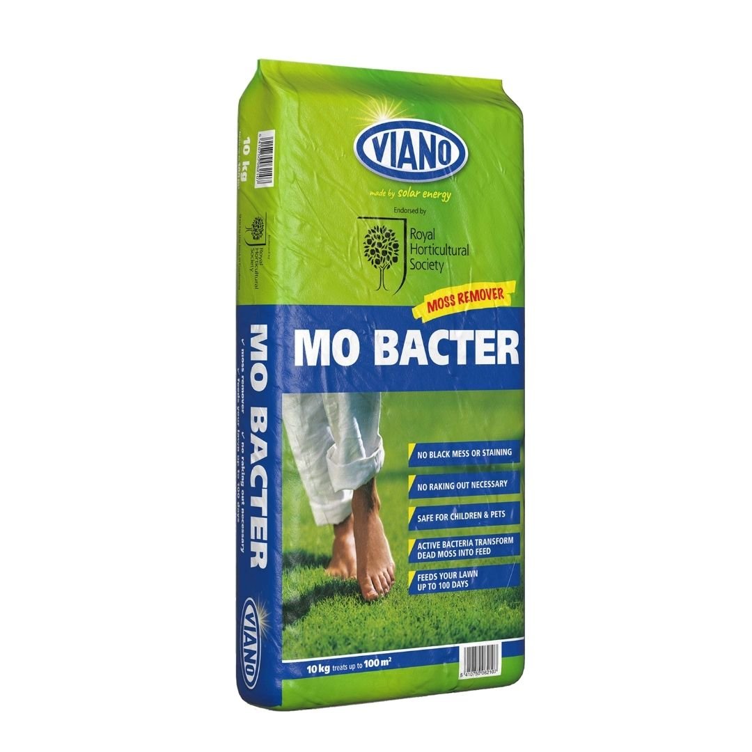 Mo Bacter Organic Moss Killer & Lawn Fertiliser - 10Kg