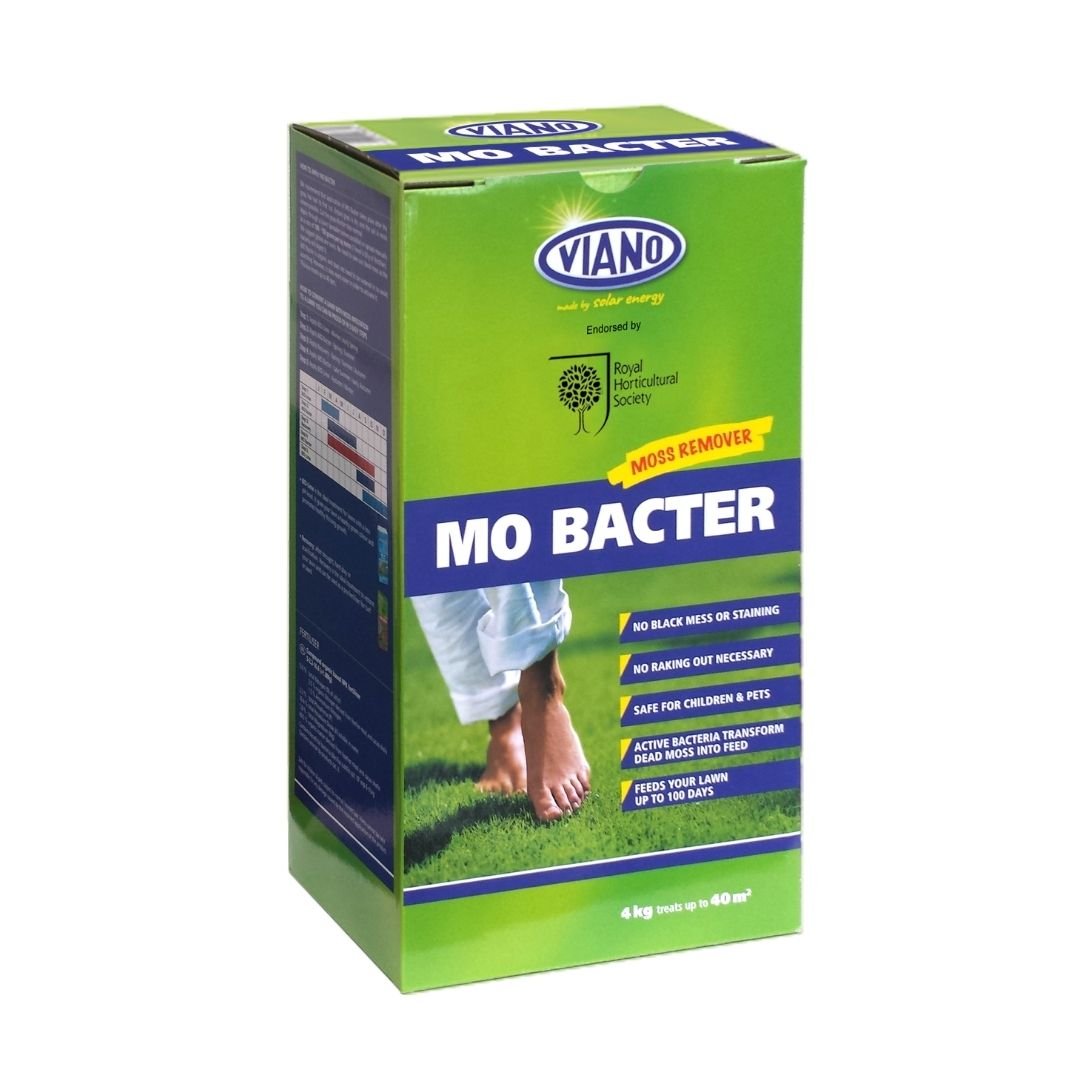 Mo Bacter Organic Moss Killer & Lawn Fertiliser - 4Kg