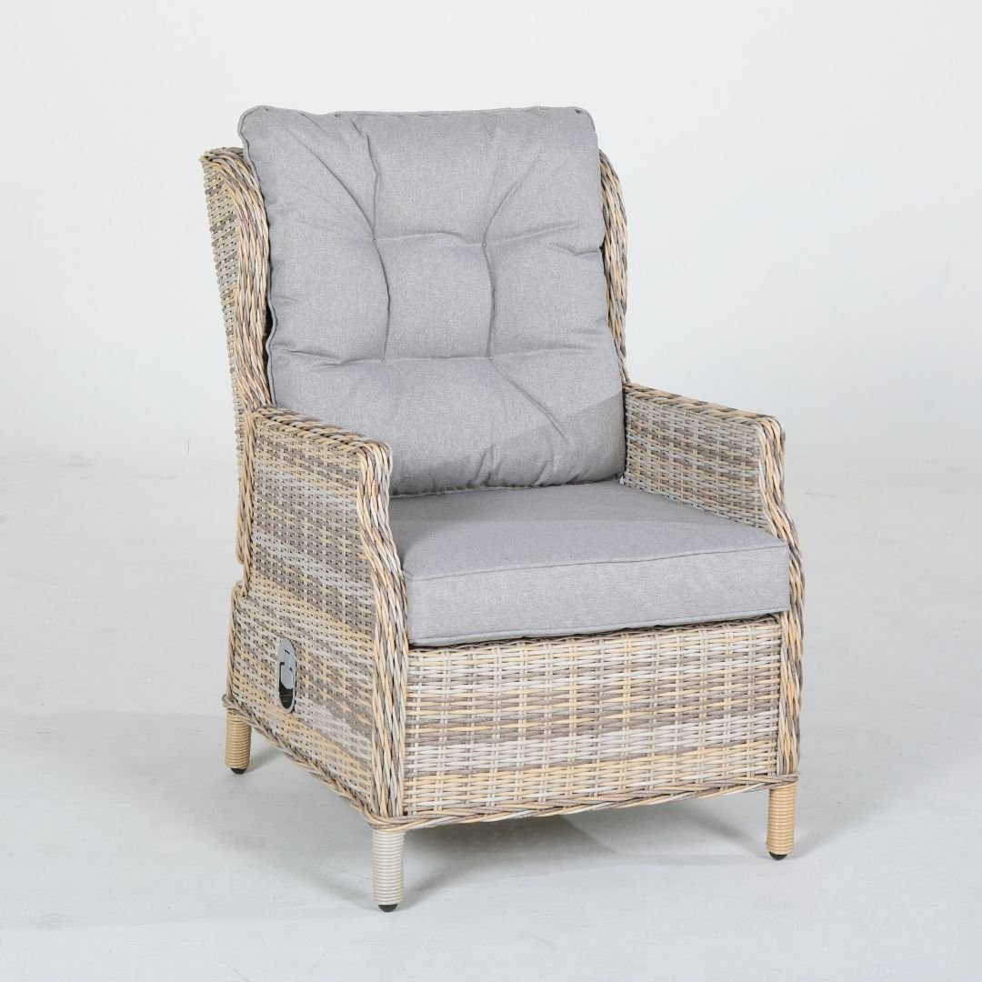 Mykonos Rattan Garden 4 Seat Dining Furniture Set